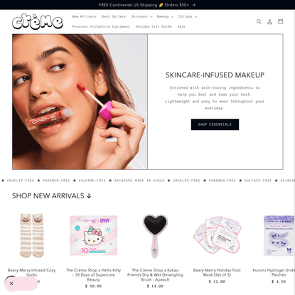 The Crème Shop® Official Site | The Crème De La Crème Of Beauty