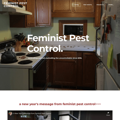 Feminist Pest Control