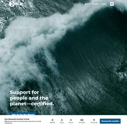 1% for the Planet | Accelerating Environmental Giving