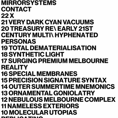 Mirror Systems