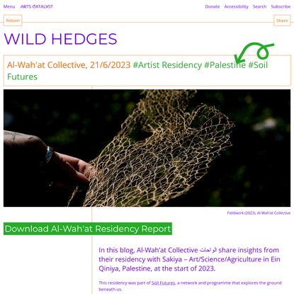 Wild Hedges – Arts Catalyst