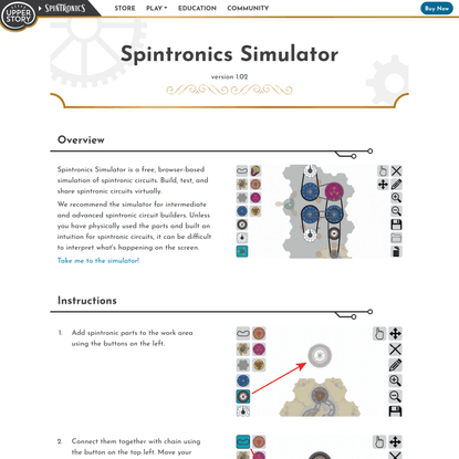 Spintronics - Build Mechanical Circuits