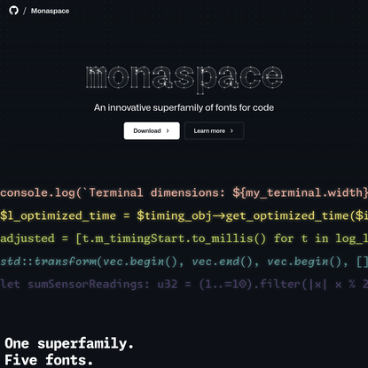 open source typefaces — Are.na