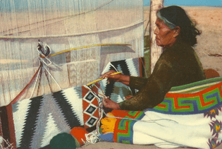 Navajo Weaver
