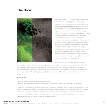 The Book — Nonhuman Photography