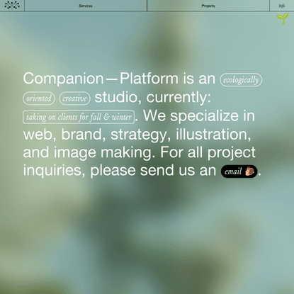 Companion—Platform