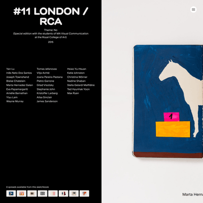 Two Pages | #11 London / RCA