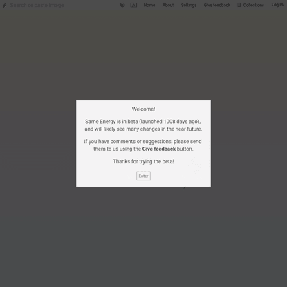 Same Energy | Visual Search Engine