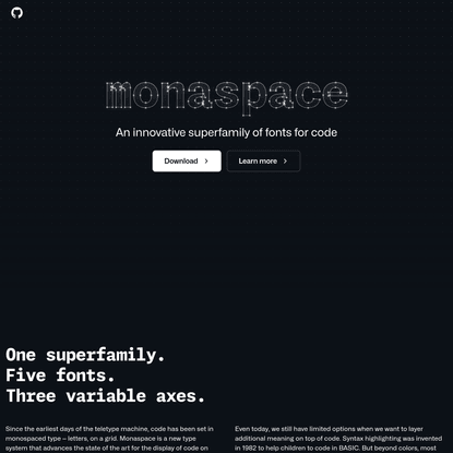 Monaspace