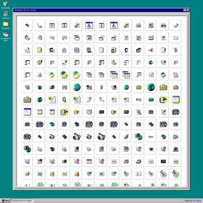 Windows 98 Icon Viewer