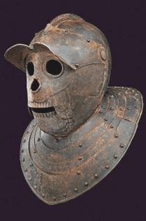 skull armor helmet
