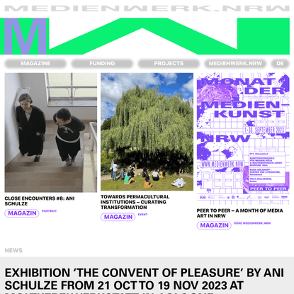 medienwerk.nrw – Das medienwerk nrw – Medienkunst und digitale Kultur