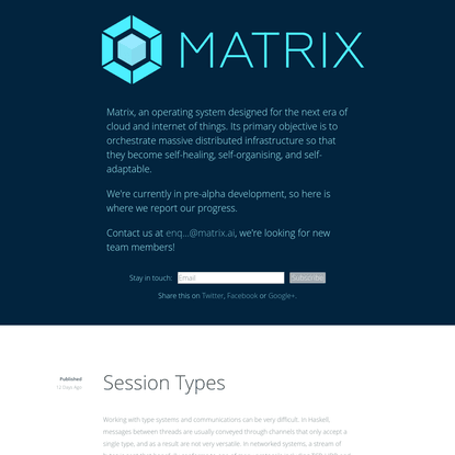 Matrix AI - Official Site