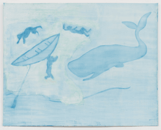 Walter Swennen  Untitled (La pêche à la baleine), 2014