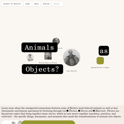 Animals as Objects?