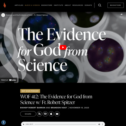 WOF 412: The Evidence for God from Science w/ Fr. Robert Spitzer - Word on Fire