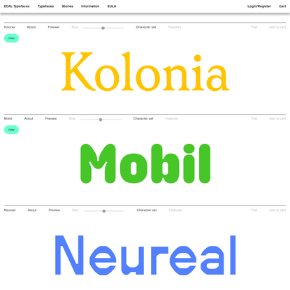 News - ECAL Typefaces