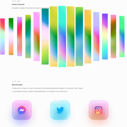 User Interface Gallery