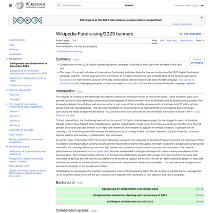Wikipedia:Fundraising/2023 banners - Wikipedia