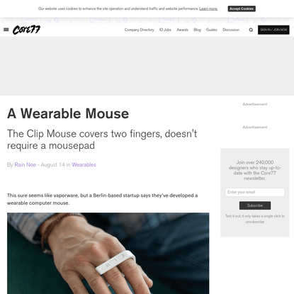 A Wearable Mouse - Core77