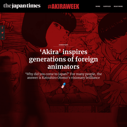 'Akira' inspires generations of foreign animators