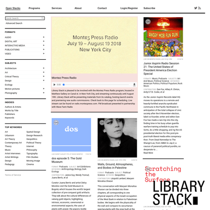 LIBRARYSTACK∎ | Art & Culture Digital Lending Library