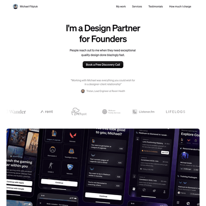 Michael Filipiuk ✧ Design Partner