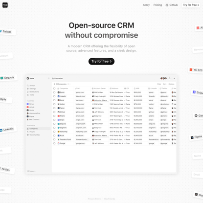 Twenty – Open Source CRM