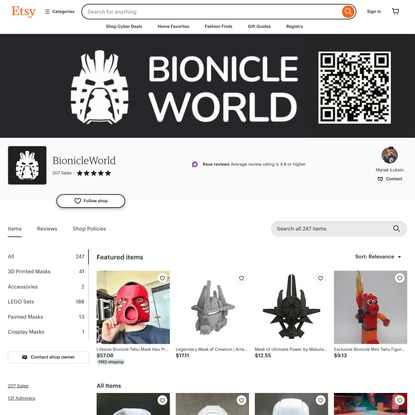 BionicleWorld - Etsy