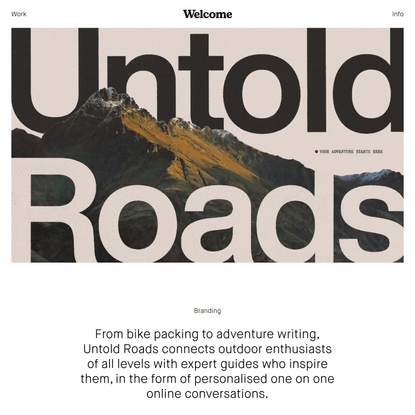 Untold Roads