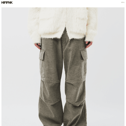 Reon Pigment Cargo Pants (2color) - HIFIFNK