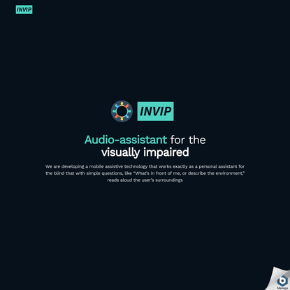 INVIP | Audio-assistant for the visually impaired