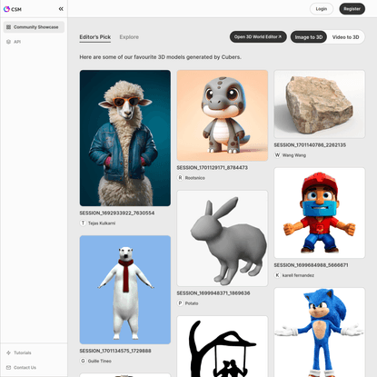 CSM 3D Viewer