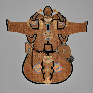 Armor with Archery Equipment and Box, Chinese, ca. 1840