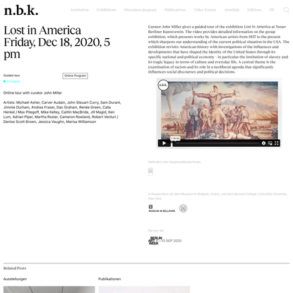 n.b.k. – Lost in America