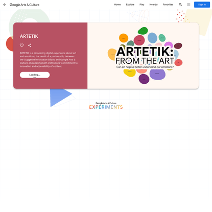 ARTETIK - Google Arts & Culture