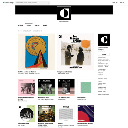 Transversales Disques