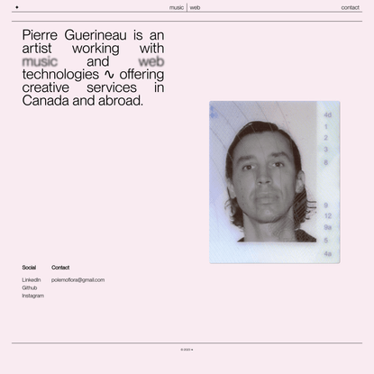 Pierre Guerineau’s Official Website