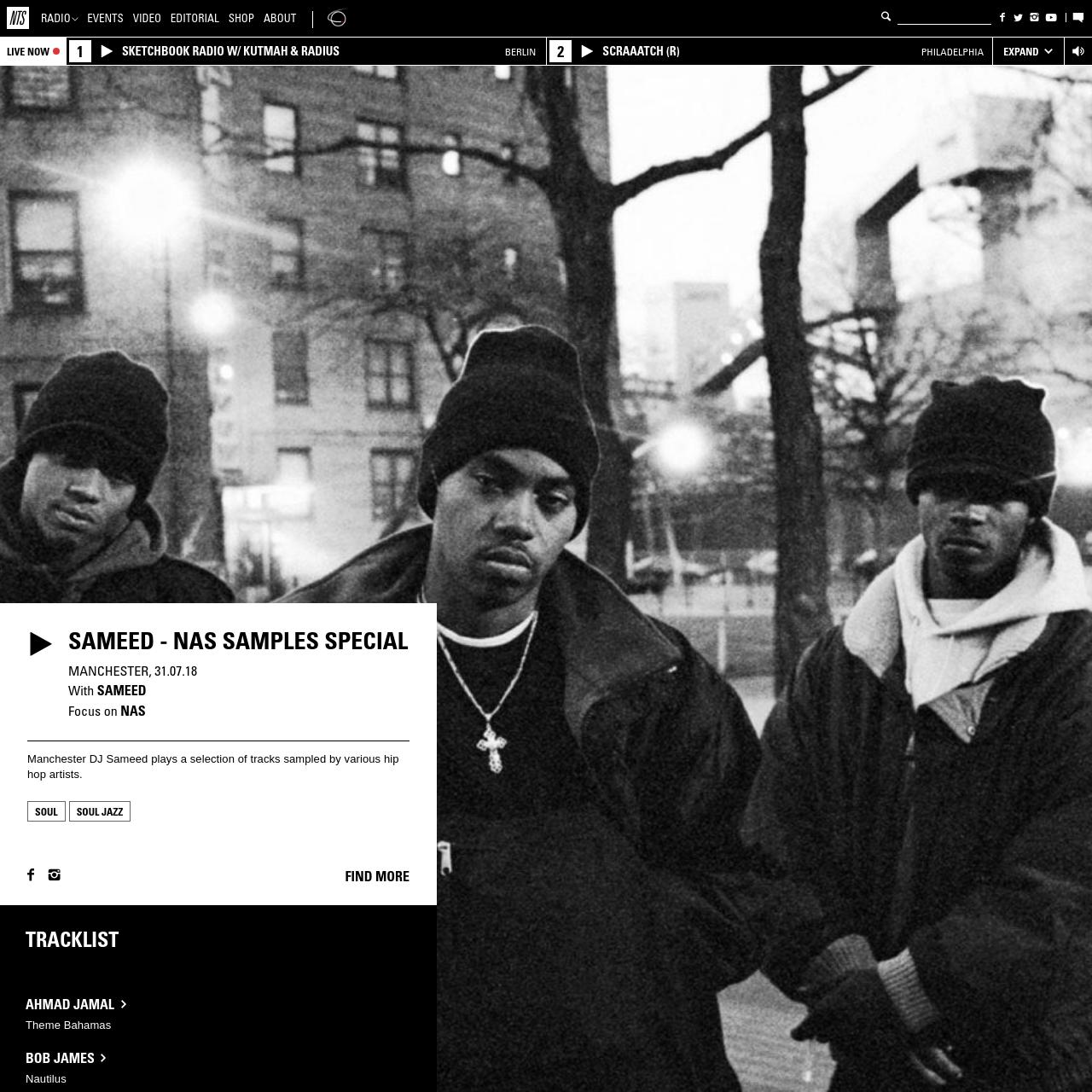 Sameed - Nas Samples Special 31.07.18