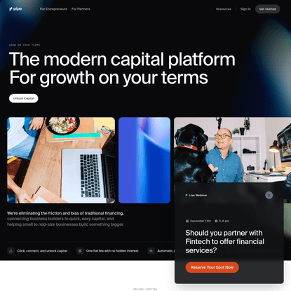 Pipe lets you turn future revenue into up-front capital