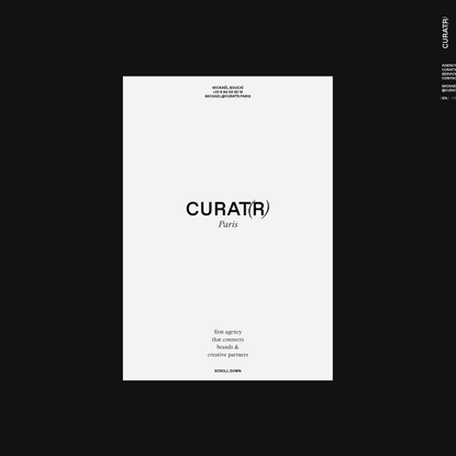 CURATR Paris – Creative services curator