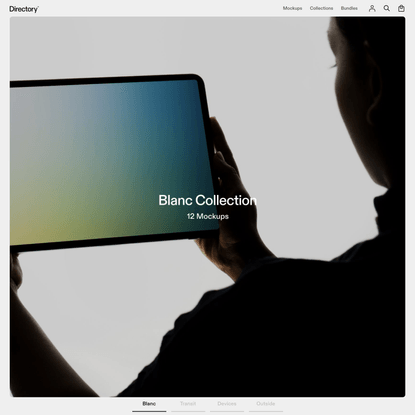 Directory – Sophisticated Mockups for Designers