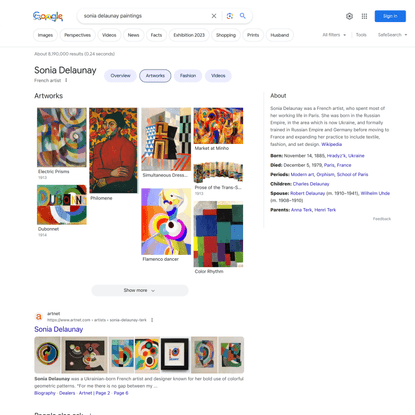 sonia delaunay - Google Search