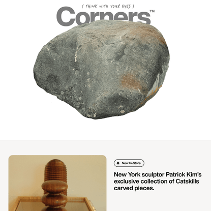 Corners — An Art & Design store in Livingston Manor, Catskills, New York.