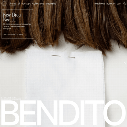 Bendito Mockup - Iconic mockups for iconic designers