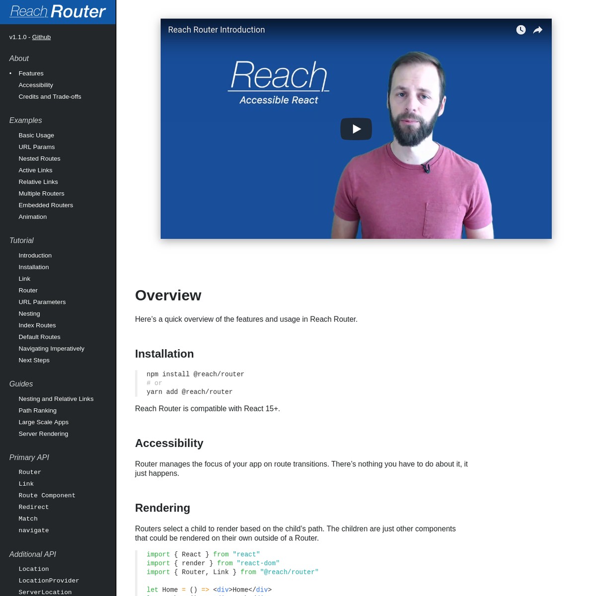Reach Router Overview — Are.na
