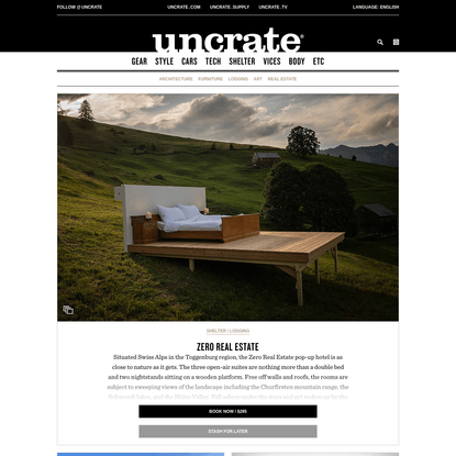Shelter | Uncrate