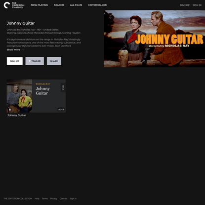 Johnny Guitar - The Criterion Channel