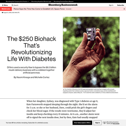 The $250 Biohack That's Revolutionizing Life With Diabetes