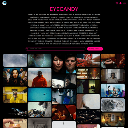 Eyecandy - Visual Technique Library